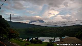 ［2022.9.9］富士山ライブカメラ　西湖　mount fuji