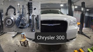 установить новую переднюю подвеску...крайслер 300 .. Chrysler 300 #подвеска #ходовая