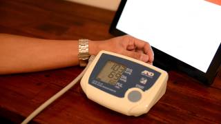 Telehealth tutorial: How to use your A\u0026D blood pressure monitor