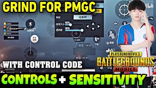 LGD chengc Global PUBGM Controls \u0026 Sensitivity | LGD Chengc Pubg Mobile Gameplay |