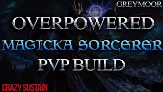 THE ULTIMATE MAGICKA SORCERER BUILD by @vxplord! - SOLO \u0026 GROUP BUILD | ESO Greymoor PvP