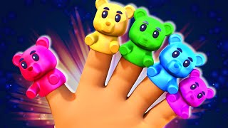 Kids Songs Collection + Gummy Bear Finger Family Rhyme by @AllBabiesChannel on HooplaKidz Babysitter