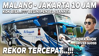 REKOR TERCEPAT..!!! BUS PO HARYANTO MALANG JAKARTA HANYA 10 JAM