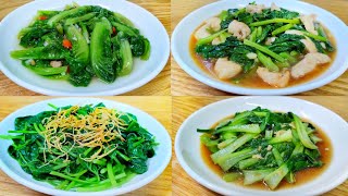 4 RECIPES FOR SAUTEED GREEN VEGETABLES THAT ARE EASY AND HEALTHY