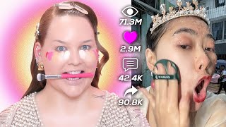 Trying The Most VIRAL Makeup Hacks of 2023! | NikkieTutorials