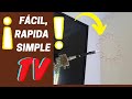 Como hacer una antena casera para TV sencilla ✅ Fácil, Rapida y Simple |