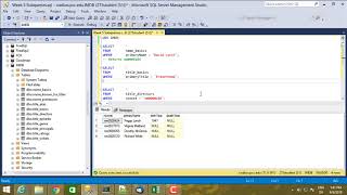 275 Subquery Example