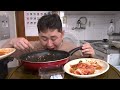 아구찜에 청하를 곁들이다. 콩나물찜이라고 불러도 좋습니다 마무리 볶음밥 까지 맛있게 먹방mukbang