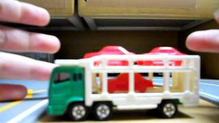 トミカ紹介第3弾　三菱 ふそう トラック（カーキャリア）　[ミニカー miniature car]