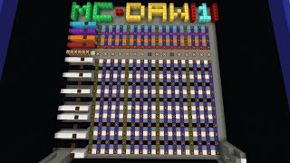 Redstone Music Sequencer MC-DAW 1.0 | Minecraft 1.14 | Note Block Looper