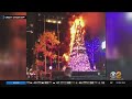 Arson Charges After Christmas Tree Set Ablaze In Midtown