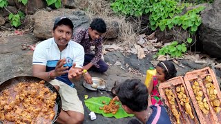 रानात जाऊन केली कौल चिकन पार्टी 😍 | Kaul Chicken Fry Party - आंबवली, मंडणगड (Konkan)