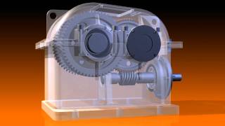 Worm gear reducer