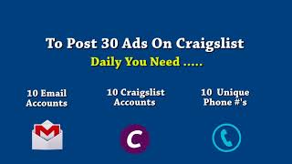 How To Post Unlimited Ads On Craigslist - RemoteIPAccess.com