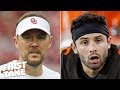 Should Browns go all-in on Baker Mayfield and hire OU’s Lincoln Riley as head coach? | First Take