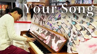 プロがデパート内でMr.Childrenさんの「Your Song」を弾いてみた【ストリートピアノ】