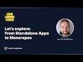 Live Learn Code - From Standalone Apps to Monorepos