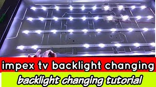 impex tv backlight changing / tv repairing / backlight issue / picture issue / impex / electrolab