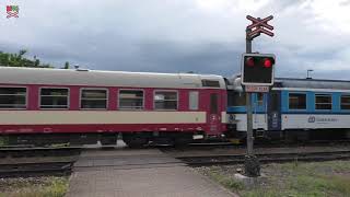 Železniční přejezd Bohuslavice u Kyjova #2 [P7933] - 15.6.2024 / Czech railroad crossing