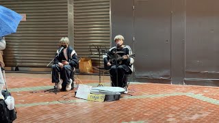 畢竟深愛過(六哲)~花海(周杰倫)-旺角銀行中心對開Busking@Cover By 天宇Kris/Tree-2022/12/13