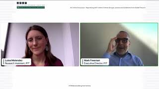 Webinar: Negotiating with Violent Criminal Groups - Lessons and Guidelines from Global Practice