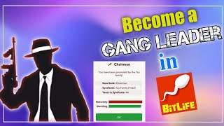 How to Become Godfather in Bitlife | Become Gang Leader in Bitlife | Bitlife Simulator