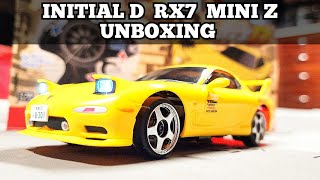 kyosho first mini z initial D RX7 unboxing