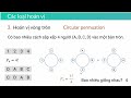 các loại hoán vị hoán vị vòng tròn và hoán vị có lặp giải thích rõ xÁc suẤt