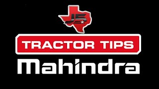 The proper way to pull heavy loads with your Mahindra.