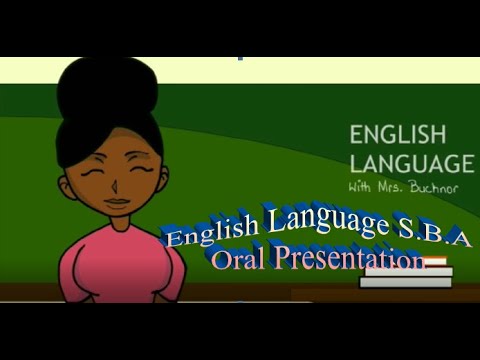 English Language S.B.A Oral Presentation - YouTube