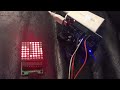 b4r wemos d1 8x8 led matrix test