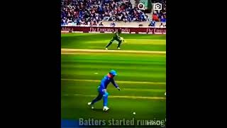 planned run out by virat kohli and ms dhoni😲😂😂 #cricket #subscribe #shorts#india#ipl   #shortsvideo