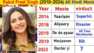 Rakul Preet Singh All Hindi Movies list|( 2007_2023) Hindi movies list Rakul Preet Singh movie
