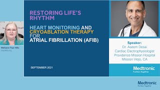 Heart Monitoring and Cryoablation Therapy for Atrial Fibrillation (AFib) with Dr. Aseem Desai