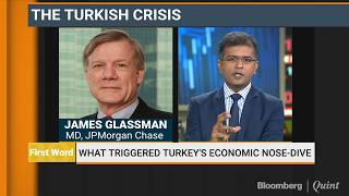 James E Glassman: Don't expect any resolution in trade war between U.S. & Turkey