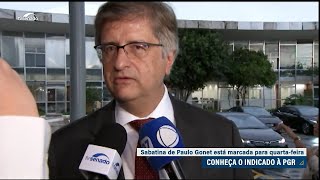 Sabatina de Paulo Gonet, indicado à PGR, está marcada para esta quarta na CCJ