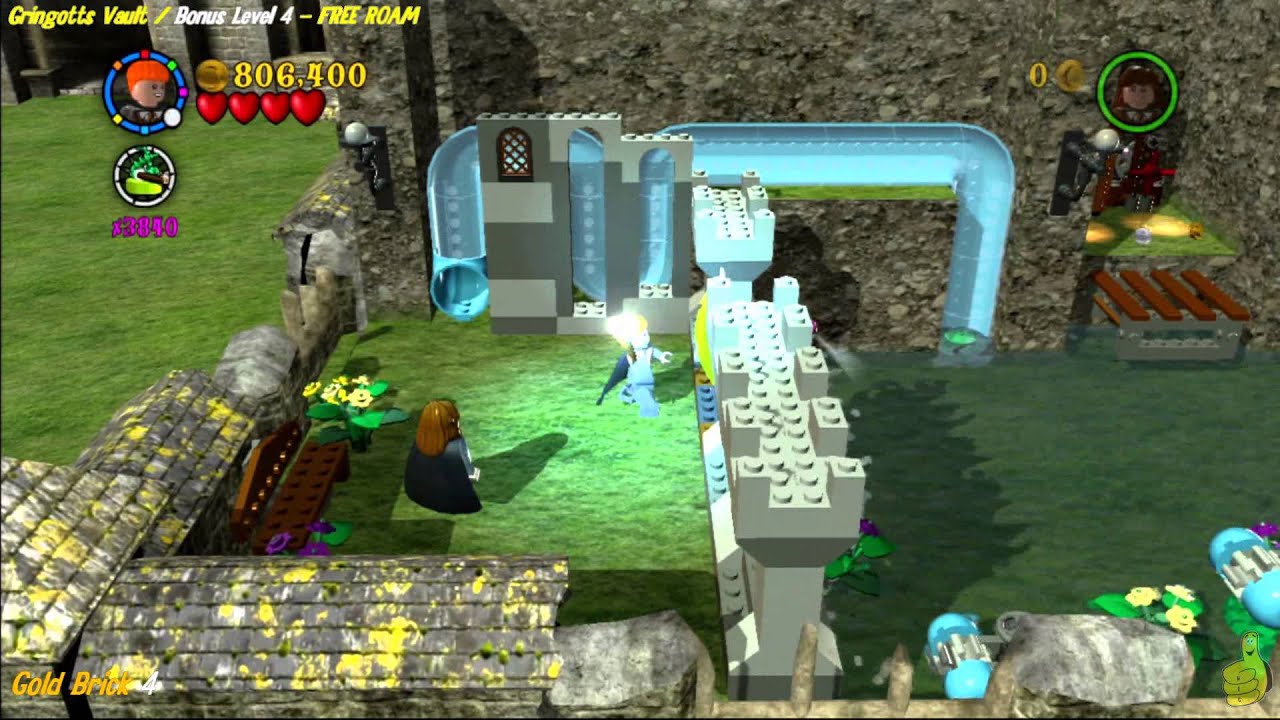 Lego Harry Potter Years 1 4 Gringotts Gold Bricks Thebigwest