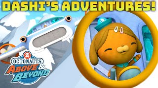 Octonauts: Above & Beyond - Dashi's Octoray Adventures 🛩️ | Compilation |  @Kidzuko