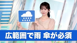 お天気キャスター解説 10月7日(月)の天気