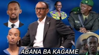 Dore imirimo abana ba kagame nakora😱 muri leta Bose bakora muri politic 🤣 brain,Ian anger