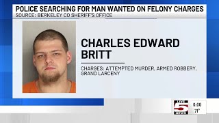 VIDEO: Berkeley Co. deputies searching for armed and dangerous wanted man