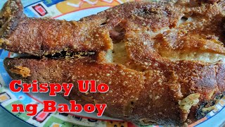 HOW TO COOK CRISPY ULO DIY/ Crispy talaga pwedeng pang negosyo