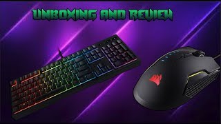 Razer Ornata Chroma And Corsair Glaive Rgb Unboxing And Review