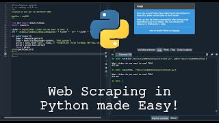 How to Web Scrape in Python (Tutorial For Beginners!) pt. 1
