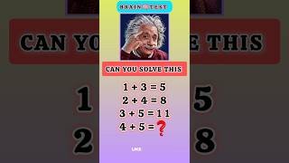 Brain Test | IQ Test | Talented People Solve This #maths #mathstricks #reasoning #shorttricks #short