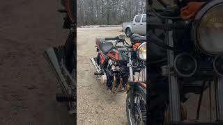 Honda cb900f walk around