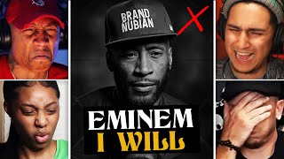 ''Off the CHAIN, Weakest LINK!''😲 RIP Lord Jamar🔥 Eminem - I Will | EPIC Reaction Mashup