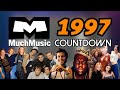 All the Songs from the 1997 MuchMusic Countdown