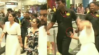 Kajol fall down //kajol falls badly in public //kajol falls in mall during promotion of incredible 2