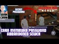 HOW TO FIND ABBANDONED SEWER PASSWORD LOCATION - One Punch Man World